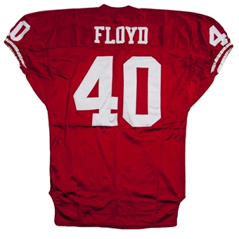 1995 William Floyd Game Used San Francisco 49ers Home Jersey (49ers LOA)